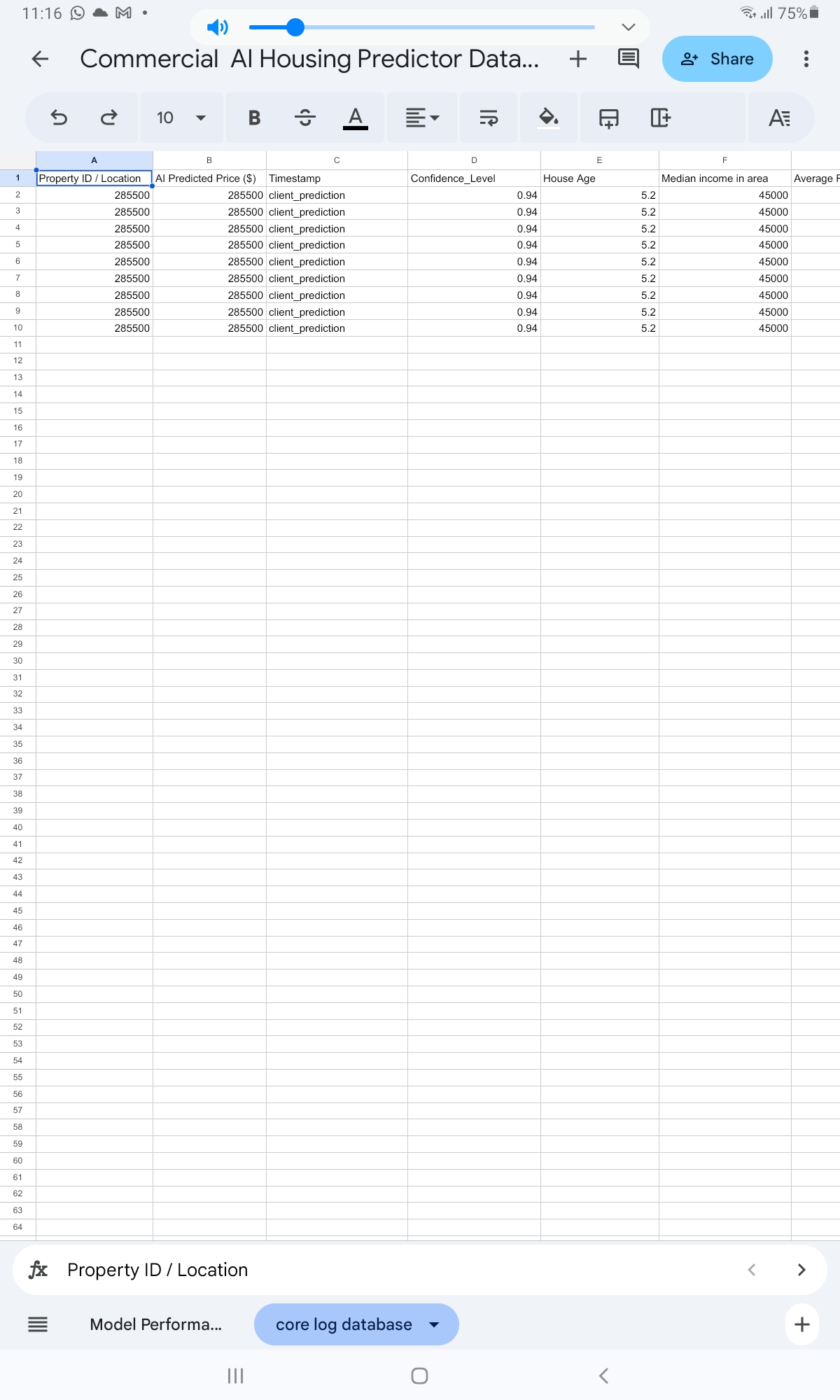 PropAI Real Estate Valuation